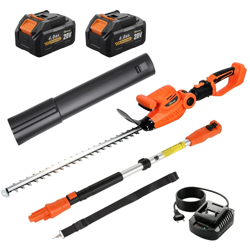 Taille-haies Électrique sur Perche Télescopique Outsunny®