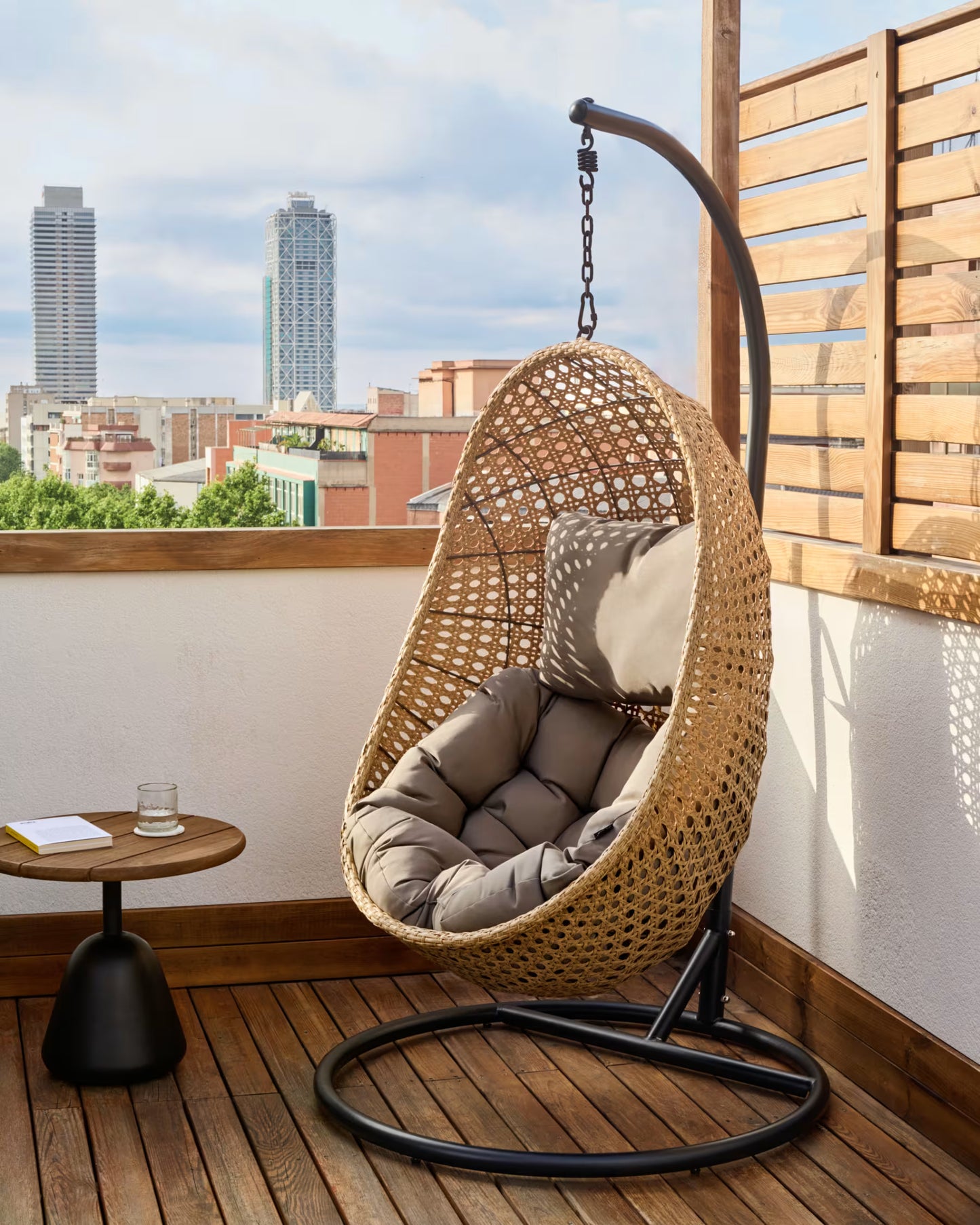 Fauteuil Suspendu Cira avec Pied