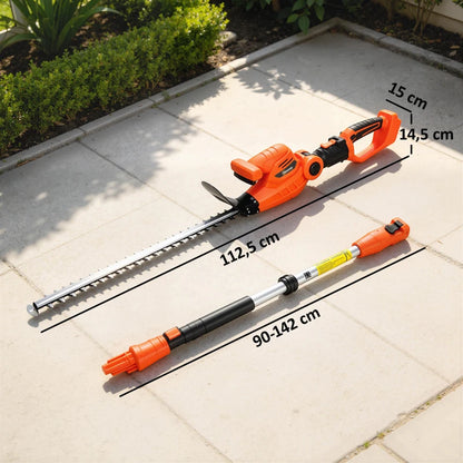 Taille-haies Électrique sur Perche Télescopique Outsunny®