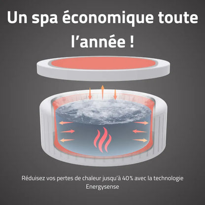 Spa Gonflable Dominica Smart HydroJet™ (4-6 places)