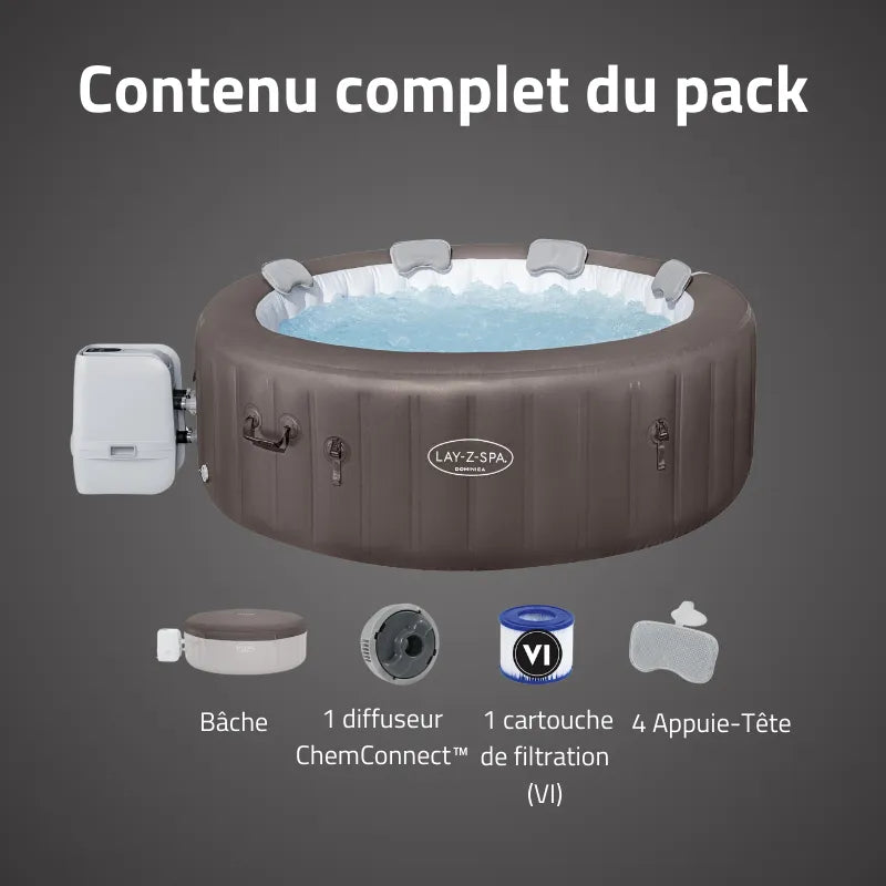 Spa Gonflable Dominica Smart HydroJet™ (4-6 places)